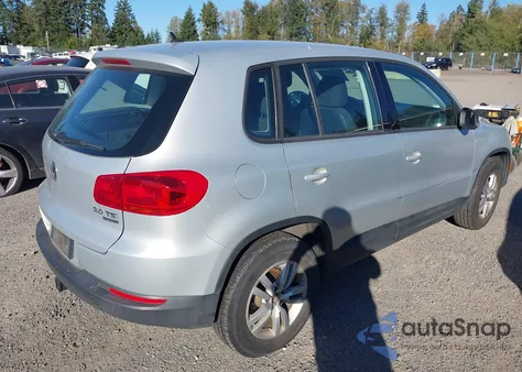 2013 Volkswagen Tiguan S из США, поврежденный, VIN WVGBV7AX7DW516501